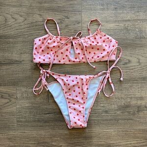 shein | strawberry bikini